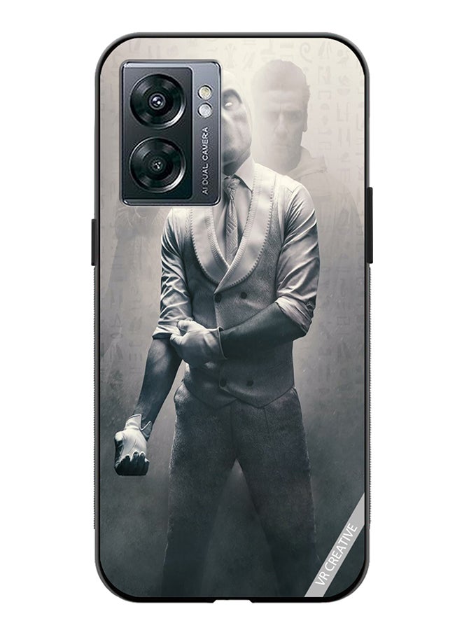 VR CREATIVE Protective Case Cover For Oppo A57 5G Moon Knight Design Multicolour - Image 1