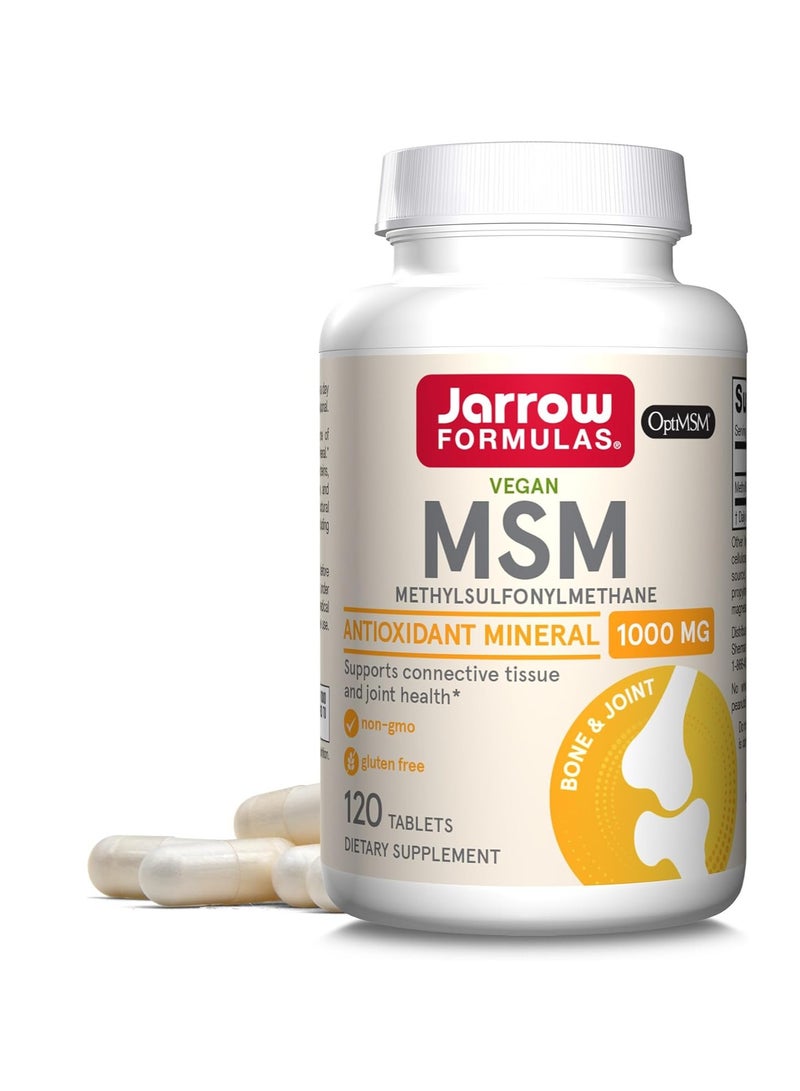 jarrow formulas MSM, 1,000 mg, 120 Tablets