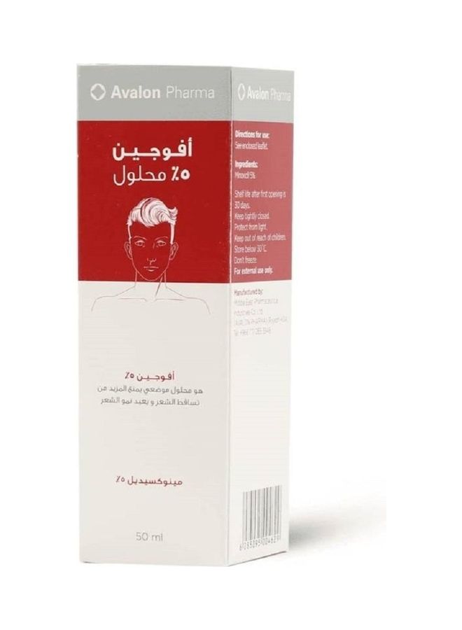 أفالون فارما افوجين بخاخ 5% مينوكسيديل أفوجين, محلول موضعي يمنع تساقط الشعر ويعيد نموه شفاف 50ملليلتر - Image 4