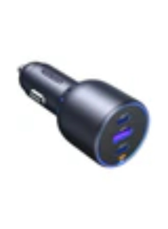 UGREEN ECO UGREEN 75W 3-Port Fast Car Charger, 2×USB-C + USB-A, PD 3.0 65W Single-Port Output, Multi-Device Charging, Model EC703 - Image 2