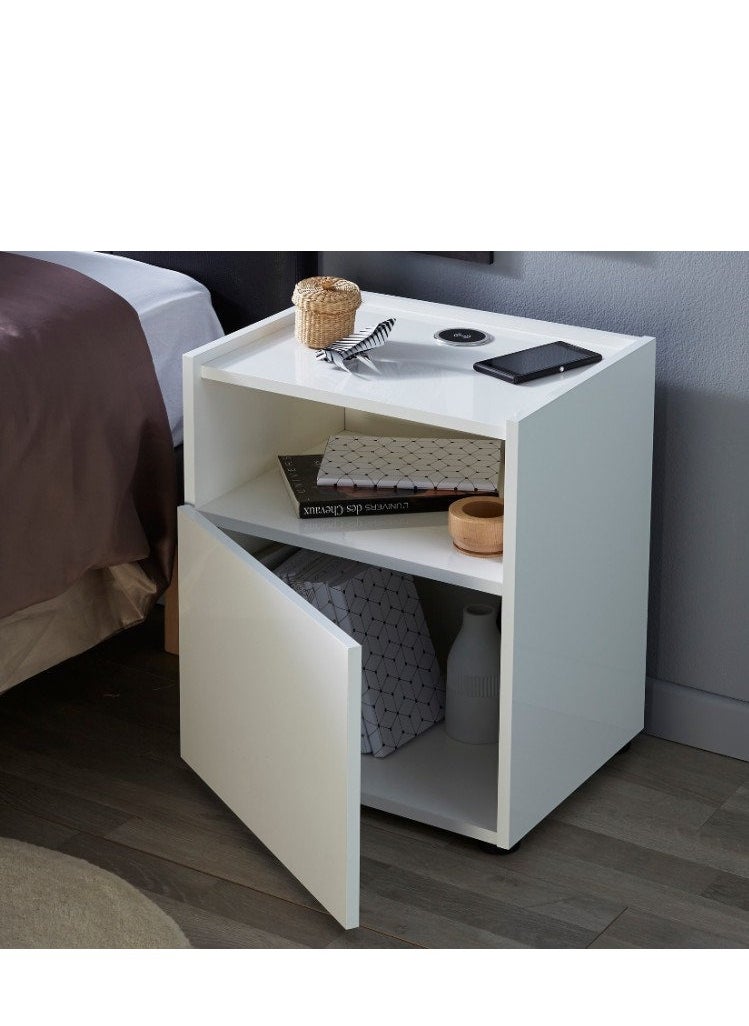 Generic - Modern bedside table - height 50 cm - width 41 cm - depth 30 cm, from Furniture Store. - Image 1