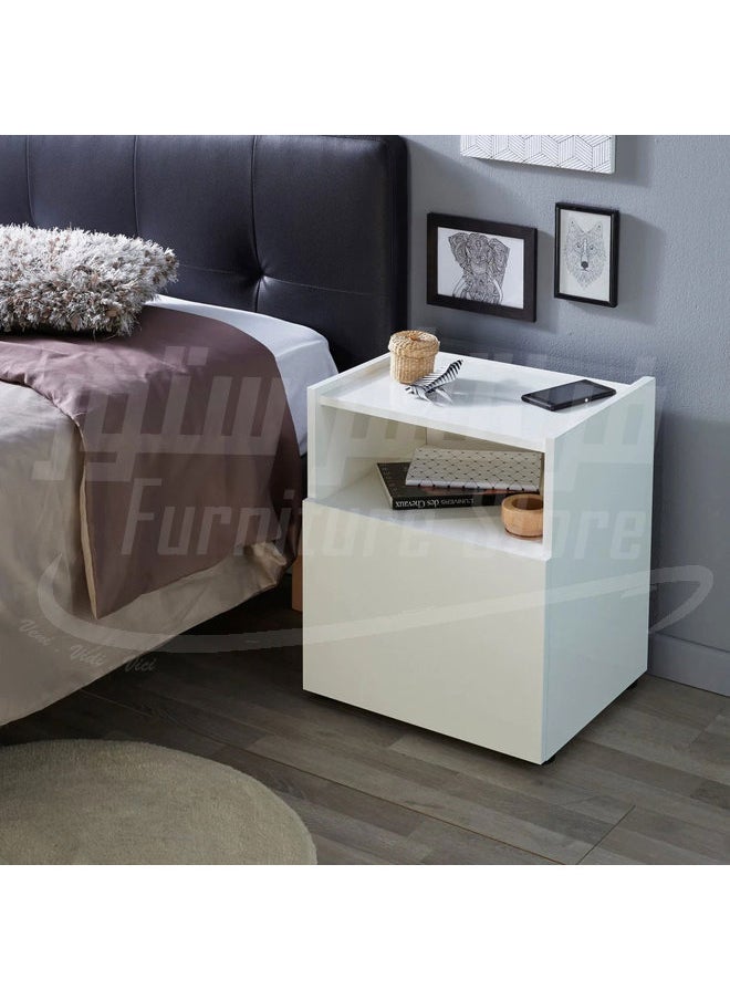 Furniture Store - Modern Nightstand - height 50 cm - width 41 cm - depth 30 cm, from Furniture Store. - Image 1