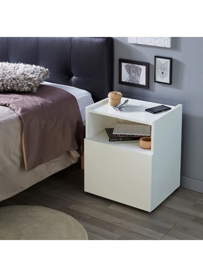 Furniture Store Modern MDF Nightstand - Height 50 cm - Width 41 cm - Depth 30 cm, from Furniture Store.  - Image 2