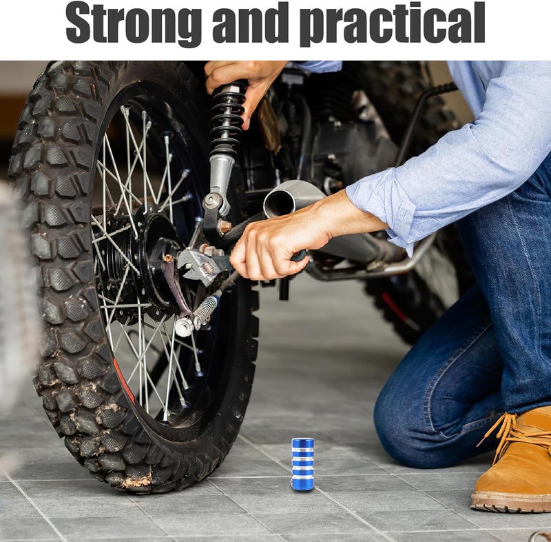 3pcs Motorcycle Gear Shift Pad Covers Aluminum Alloy Protective Pedal Caps Wear-Resistant Universal Shifter Lever Covers for Motorbike Foot Controls - Image 4