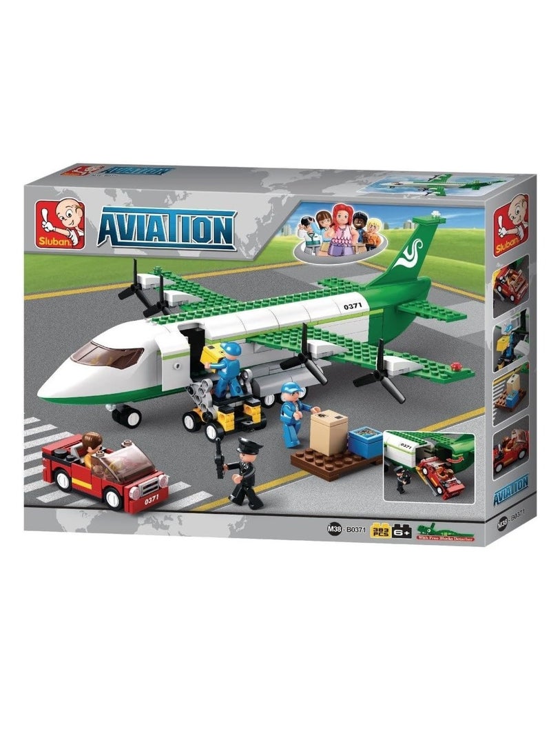 Cargo plane building kit game for kids 