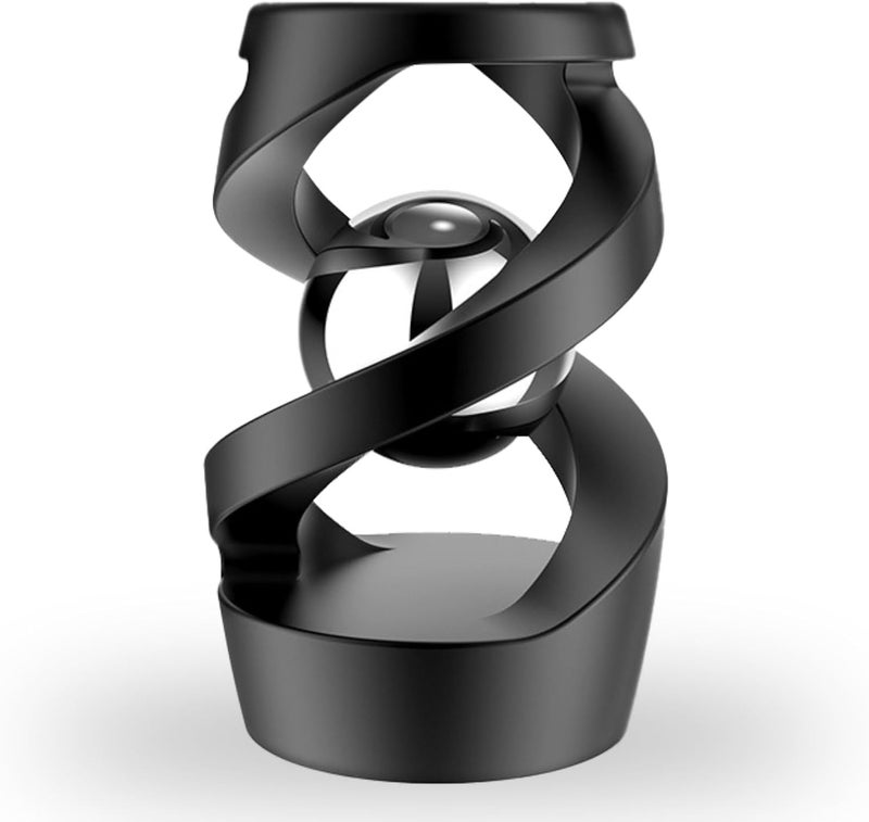 UOEPOWA Kinetic Desk Toy for Adults, Kinetic Optical Illusion Toys | Cool Gadget Desk Toy Fidget Toys, Aluminum Alloy Spinning Desk Ornament, Smooth Silent Motion for Desk Decor and Relaxation - Image 1