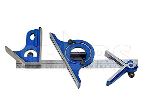 Shars 12" 4R Graduation Combination Square Set 303-6101 P) - Image 3