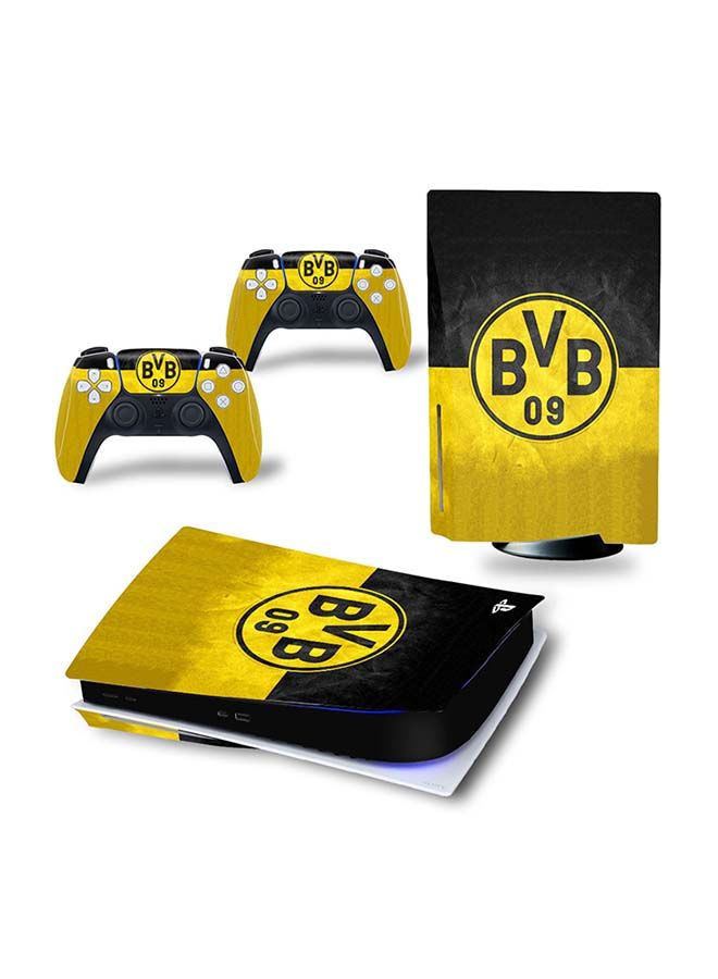 نيبمينينت طقم ملصقات لجهاز الألعاب وذراع التحكم بلايستيشن 5 إصدار القرص