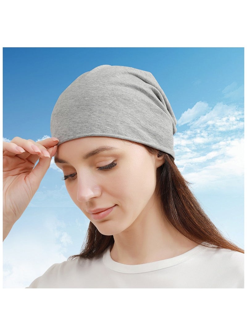 2 قطعة قبعة ترهل قبعة صغيرة للرجال والنساء قبعة جمجمة قابلة للتمدد - Image 5