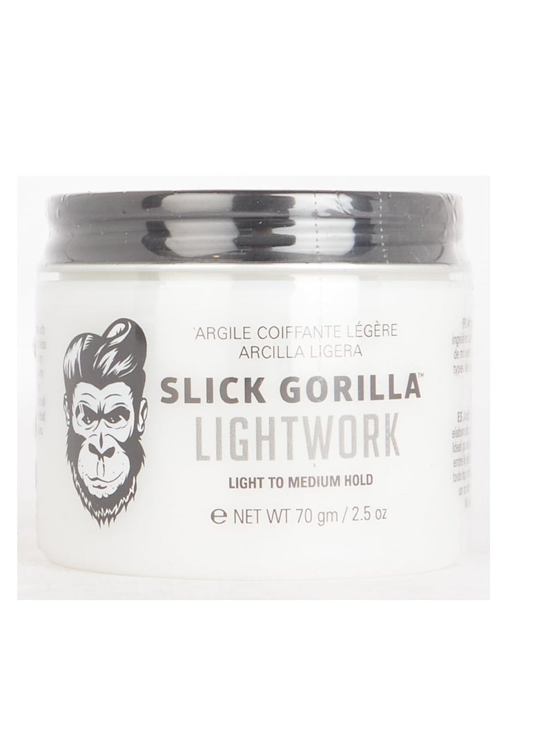 Slick Gorilla Slick Gorilla Lightwork Hair Styling Clay 2.5 oz  - Image 1