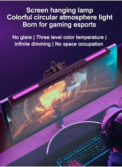 Sharpdo Computer Screen Light Bar with RGB Color Ambient Lighting , USB Powered Screen Light for Gaming/Home/Office  - Image 3