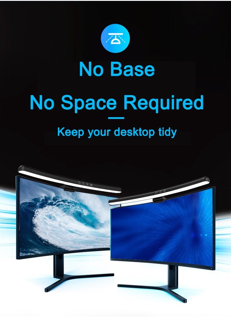 Sharpdo - Computer Screen Light Bar with RGB Color Ambient Lighting , USB Powered Screen Light for Gaming/Home/Office - Image 1