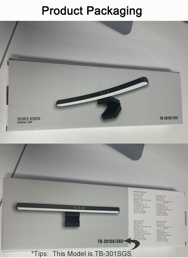 Sharpdo - Computer Screen Light Bar with RGB Color Ambient Lighting , USB Powered Screen Light for Gaming/Home/Office - Image 1