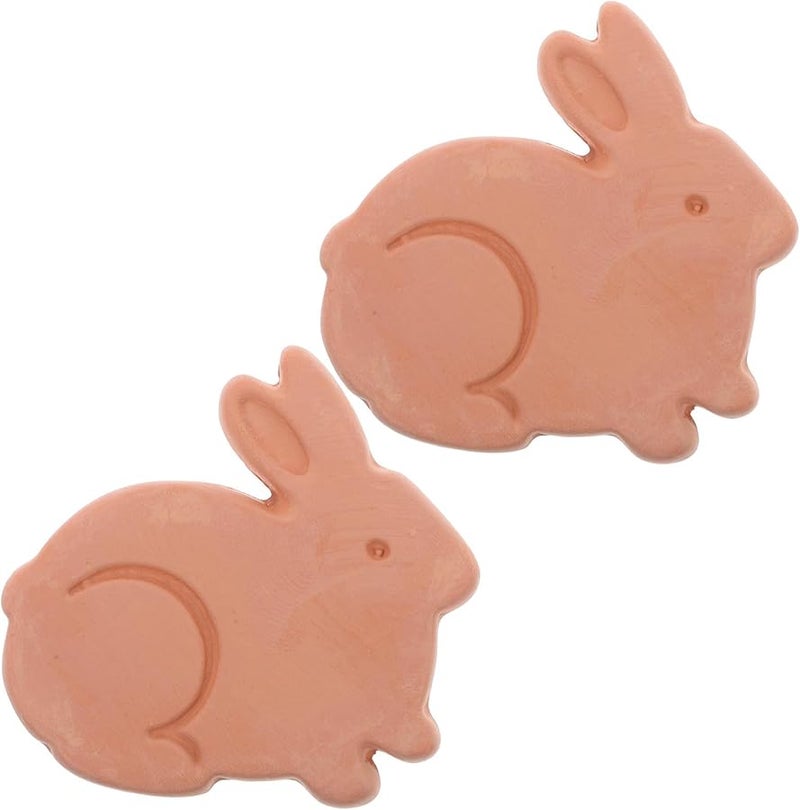 Terracotta Bread Warmer Stone Rabbit Shaped Basket For Sourdough Pastry Storage - Image 1