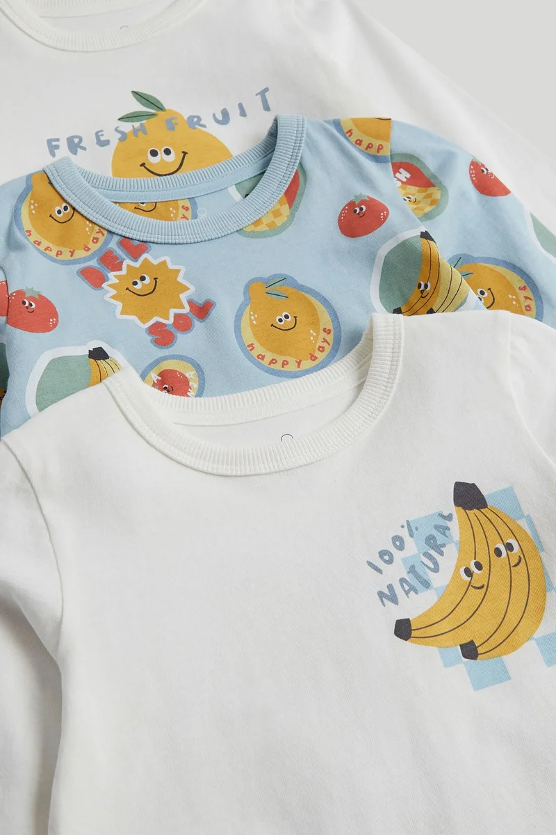 mothercare 3 Pack Fruit Pyjamas
