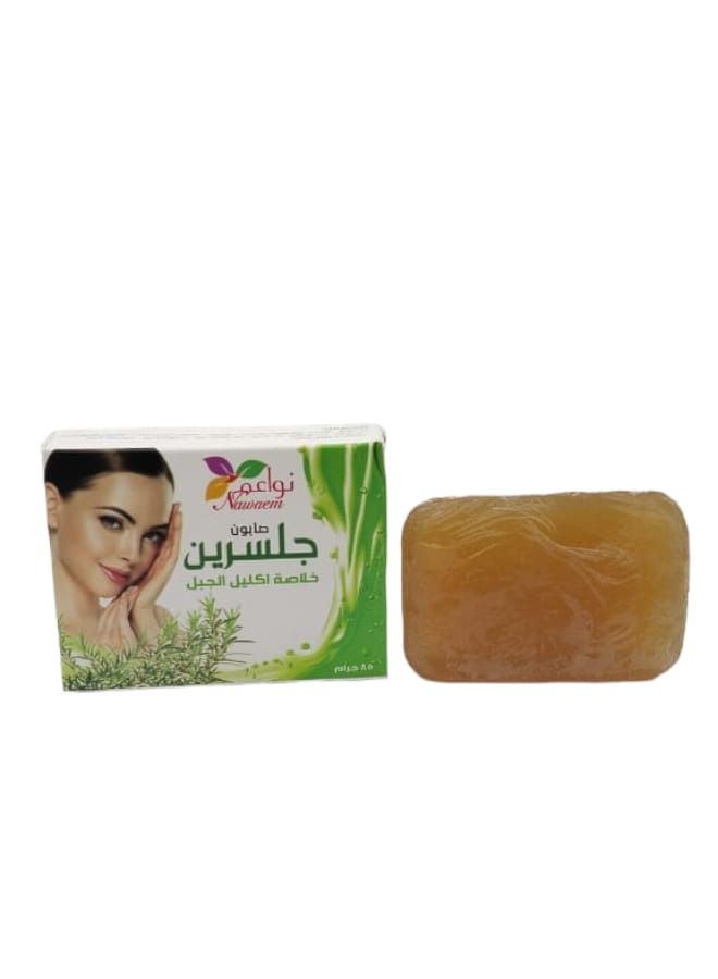 نواعم صابون جلسرين خلاصة اكليل الجبل 85 جرام