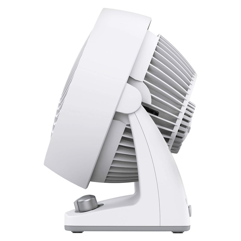 Vornado مروحة فاندورادو 133DC الذكية للطاقة بتصميم مدمج مع تحكم في السرعة المتغيرة، تبريد شخصي قوي، حركة دوامة مميزة، قابلية الميل القابلة للتعديل، مروحة لغرفة النوم، المطبخ، والمنزل، بيضاء - Image 5
