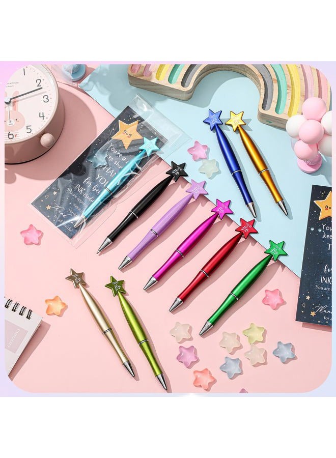 Sayglossy 30 Set Inspirational Funny Star Gifts Motivational Star Pens Cute Mini Stars Thank You Star Card Bookmark Funny Gifts for Team Employee Student Teacher Coworker Staff - Image 4