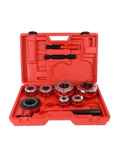 LAWAZIM Ratchet Pipe Threader Kit -6 Piece- Manual Pipe Threader with Various Sizes of Threading Dies and Durable Storage Case - Pipe Threading Tool Set for Plumbing, Pipe Fitting, and Construction  - Image 1