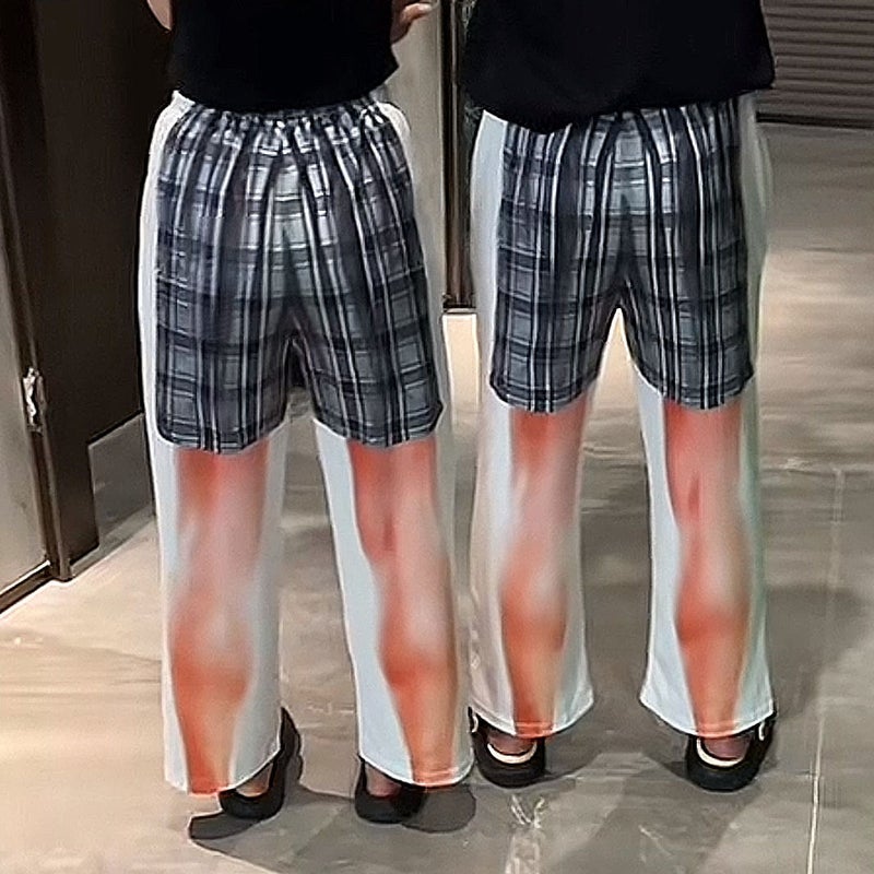 Unisex Two-in-One Long Sports Pants - Image 1