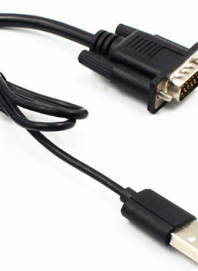 NIBEMINENT HD To VGA Converter Adapter For PC Laptop Black - Image 3