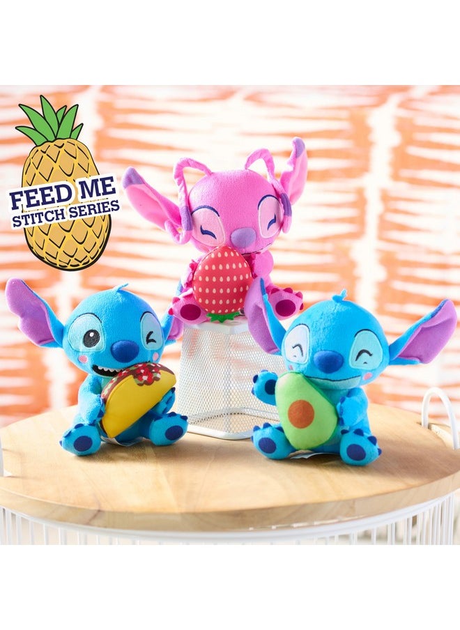 Just Play Disney Stitch Small 7-inch Plush Stuffed Animal, Angel with Strawberry, Kids Toys for Ages 2 Up by Just Play  - Image 3
