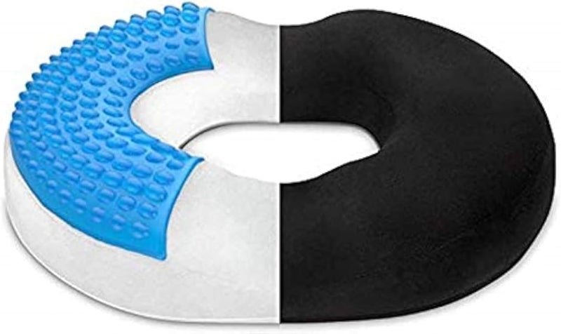Lexia Donut Pillow Tailbone Seat Cushion - Orthopedic Design Coccyx Memory Foam Pillow Pain Relief for Hemorrhoid, Pregnancy Post Natal, Surgery, Sciatica & Relieves Tailbone Pressure Car Or Office Chair - Image 5