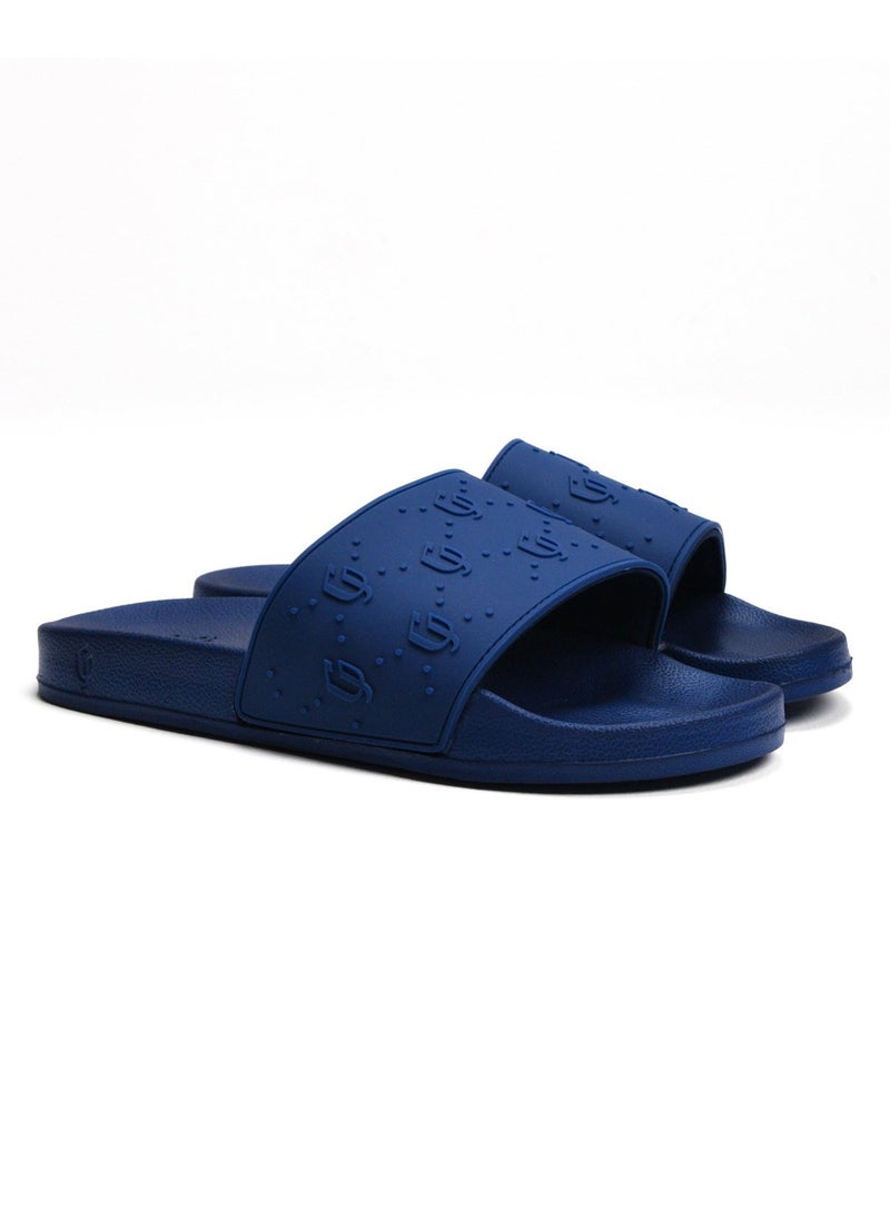 Uji Classic Upper Padding slide slipper For men - Navy - Image 5