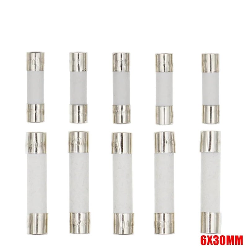 5x20mm Quick Break Ceramic Fuse 7A 250V Fast Blow Fuse Tube 10PCS - Image 3