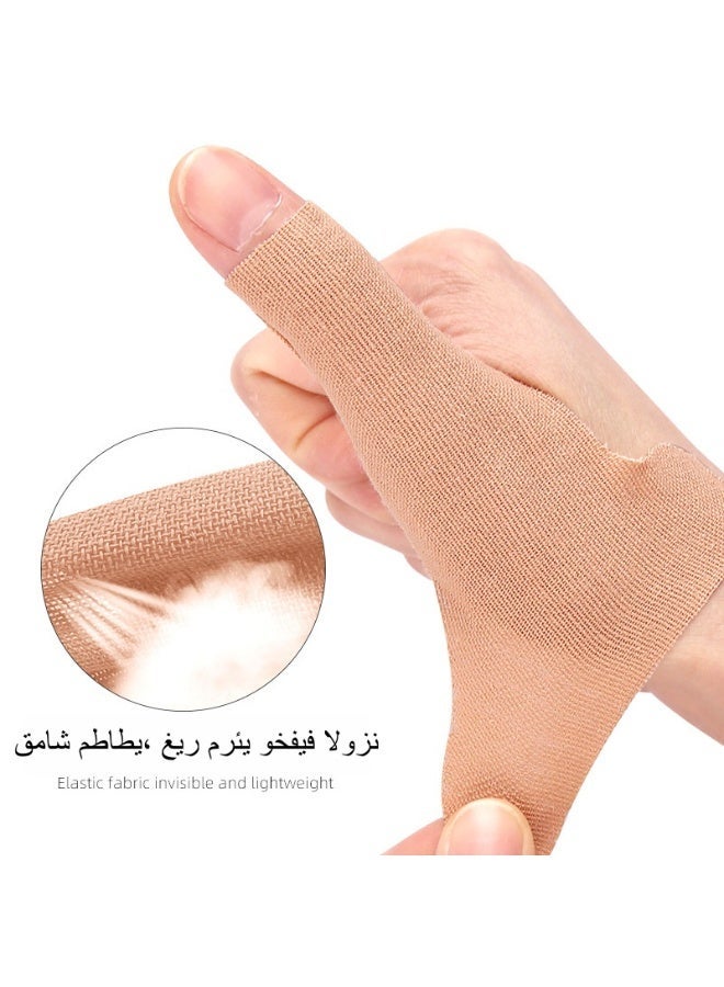 Zesen 10pcs Breathable Self-Adhesive Thumb Bandages | Elastic Lining Thumb Wrist Compression Sleeves | Splash-Proof Support for Arthritis, Tendinitis, Sprains & Sports Injuries - Image 4