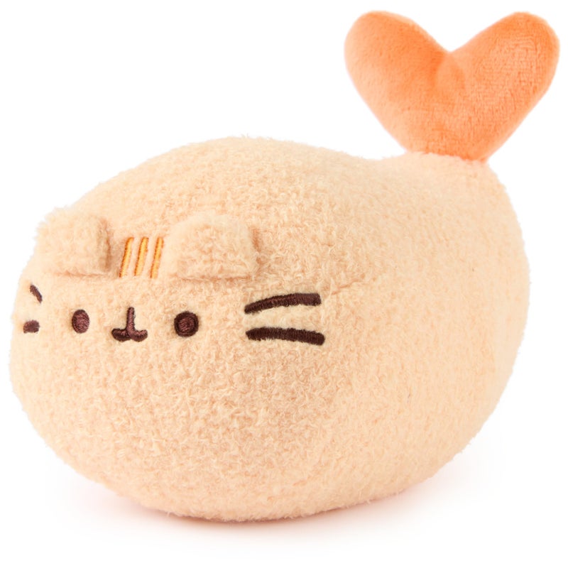 GUND Pusheen Bento Shrimp Tempura Plush, Squishy Toy, Collectible Plush Toy, Food Plushies, Stuffed Animal for Ages 8 and Up, Orange, 6â€ - Image 4