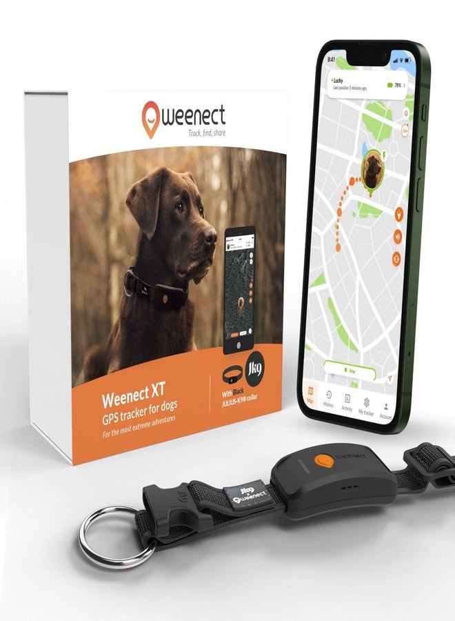 Weenect Dog XT - New GPS Collar for Dogs | XL Antenna | Waterproof | Ultra-Durable Integrated Julius-K9 Collar | Subscription Required - Image 1
