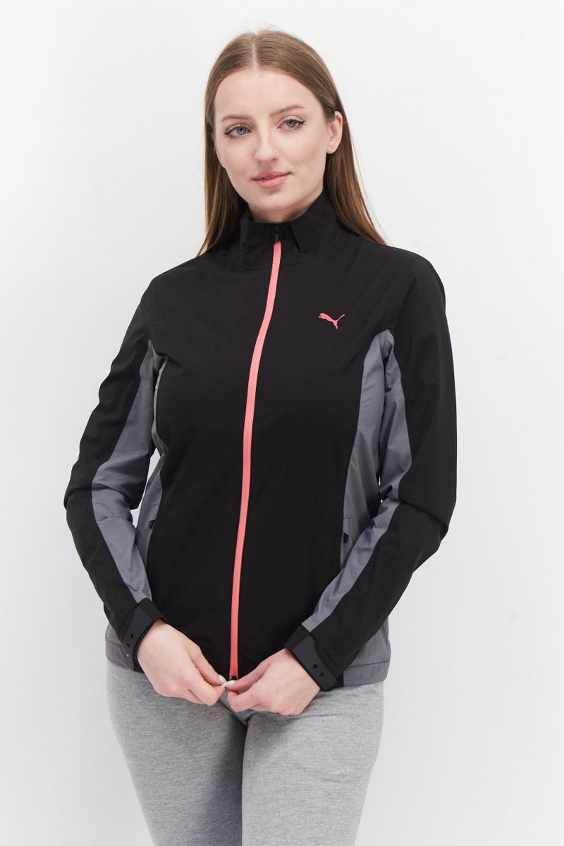 PUMA Women Sportswear Fit Training Track Jacket, Black  - Image 1