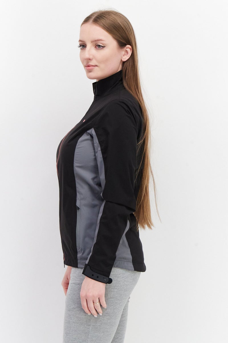 PUMA Women Sportswear Fit Training Track Jacket, Black  - Image 2