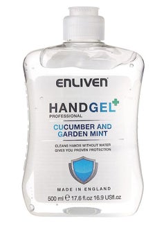 Enliven Cucumber Hand Sanitizer Gel, 500Ml