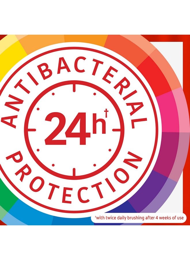 كولجيت معجون أسنان كولجيت لتبييض الأسنان بالكامل، معجون أسنان بالنعناع، أنبوب 5.1 أونصة، عبوتان - Image 4