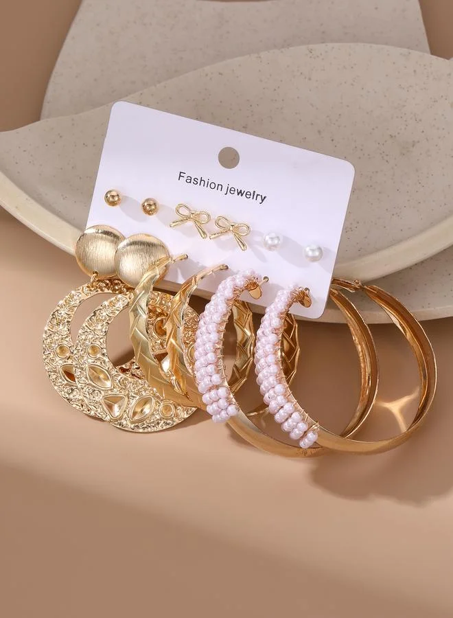 تايك تو Set of 6 - Beaded Earrings