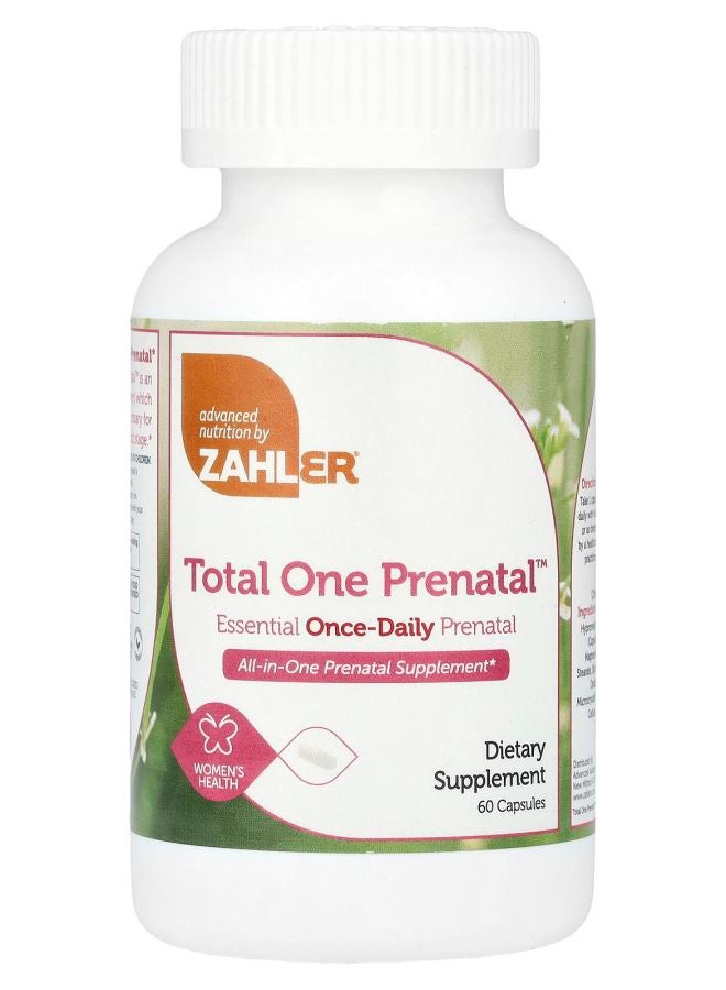Total One Prenatal™ Essential Once-Daily Prenatal 60 Capsules