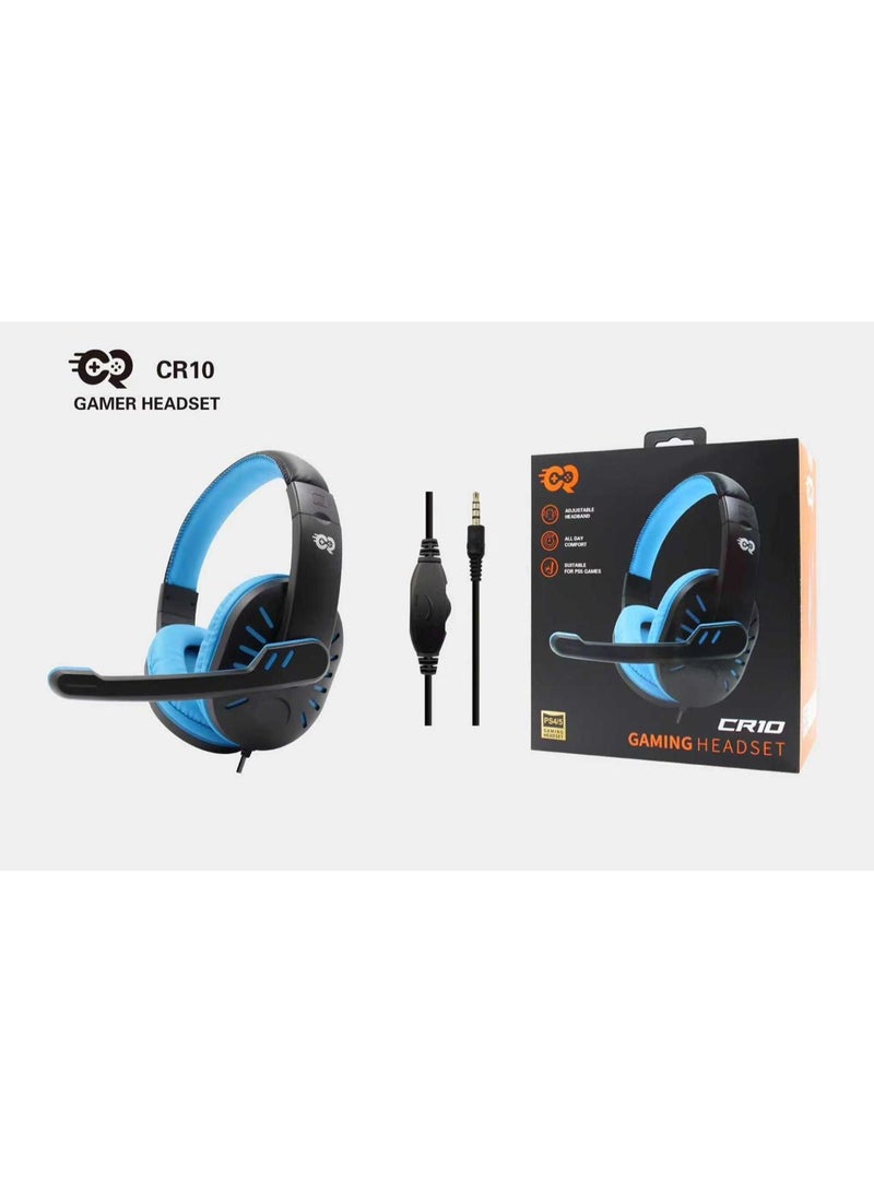 CR10 Wired Gaming Headset for PS4 & PS5