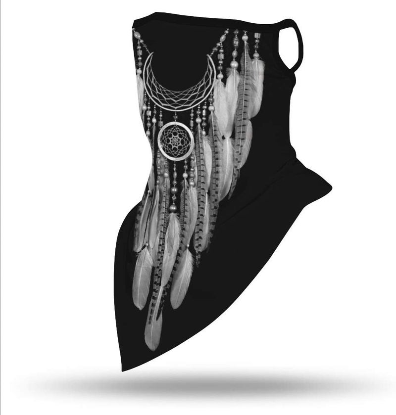 YAYOUREL Neck Gaiter Face Mask Covering Bandanas for Men Women Summer UV Face Scarf Mask Cover Facemask Balaclava Headbands - Image 4