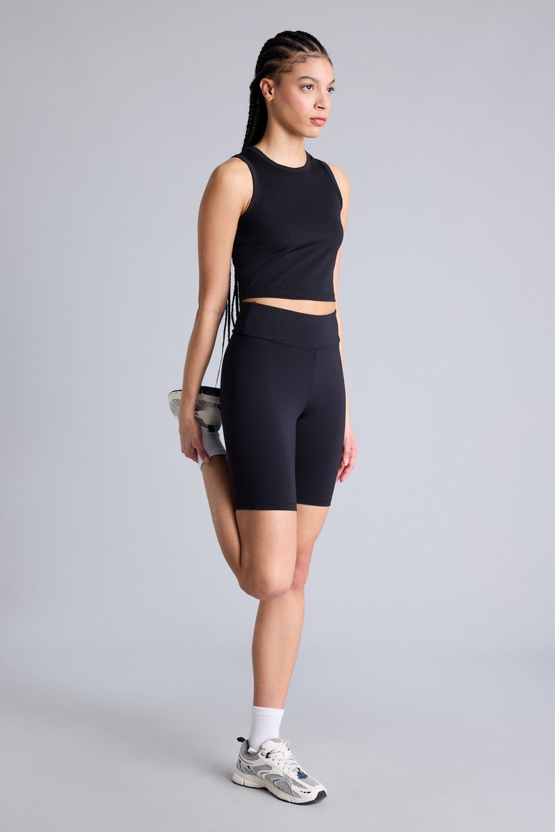 DeFacto Black Woman Sports Biker Leggings Casual - Image 2