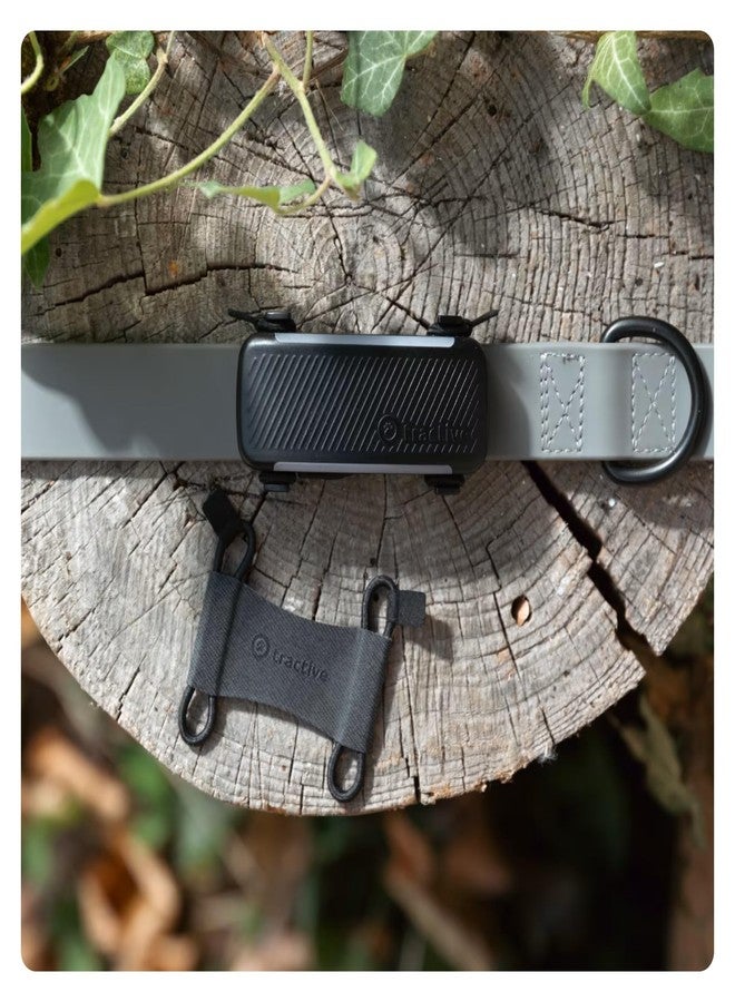 Tractive Fabric Clip Mount x2 for Tractive Dog 6 GPS Tracker (Black) - Large - Image 3