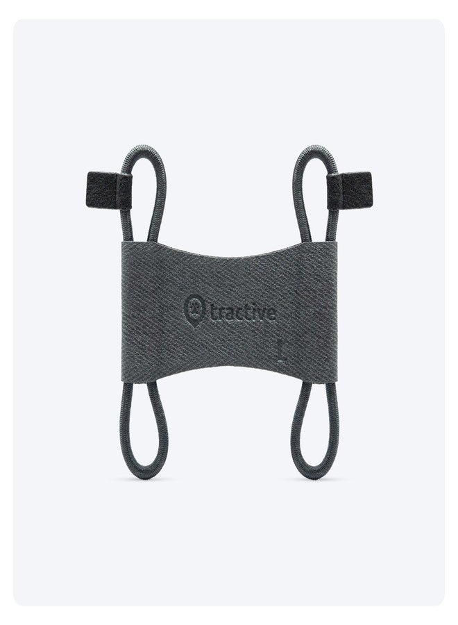 Tractive Fabric Clip Mount x2 for Tractive Dog 6 GPS Tracker (Black) - Large - Image 1