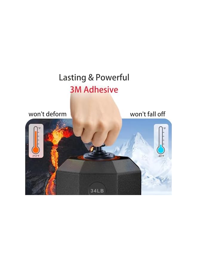 Green Tiger Car Mount, Multi-Functional Fits Mag-safe Car Mount, Strong Magnetic Phone Holder, for mag-safe Gym Mount, Adhesive Base, Portable Support,Fits iPhone 15 car Mount for All Phones and Mag-Safe Cases - Image 2