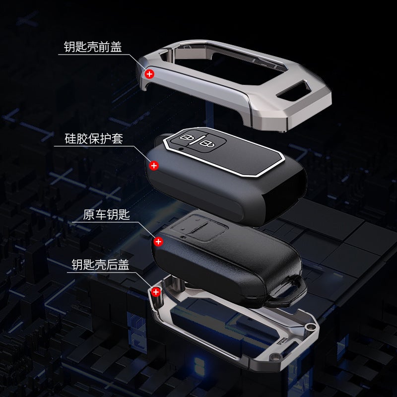 Suitable For Suzuki Jimny Qiyue Swift Sx4 Tianyu Key Case Antelope Liana Alto Metal Shell Buckle - Image 5