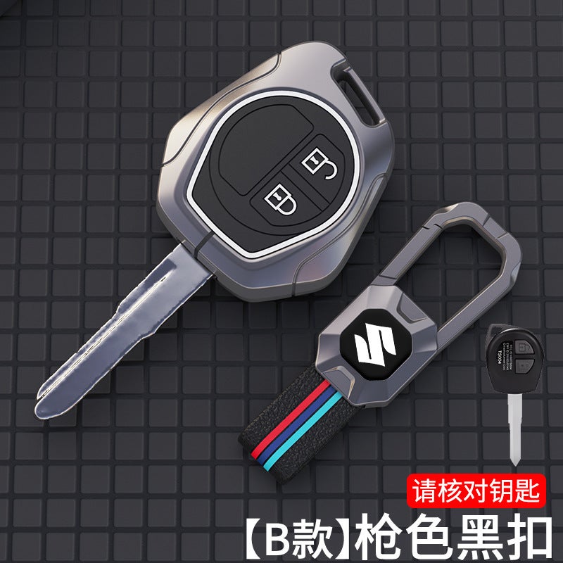 Suitable For Suzuki Jimny Qiyue Swift Sx4 Tianyu Key Case Antelope Liana Alto Metal Shell Buckle - Image 3