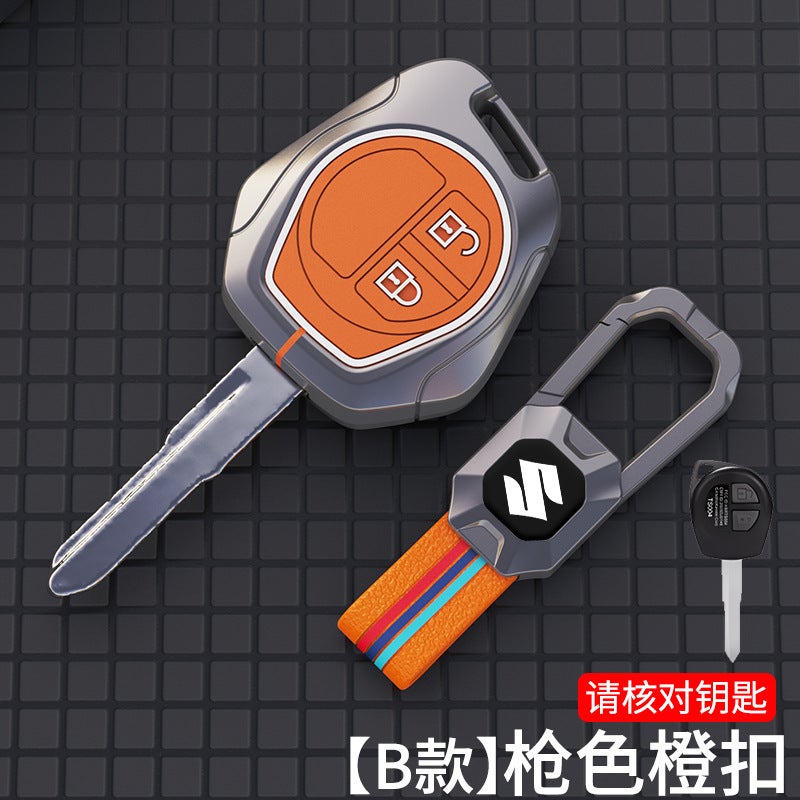 Suitable For Suzuki Jimny Qiyue Swift Sx4 Tianyu Key Case Antelope Liana Alto Metal Shell Buckle - Image 2