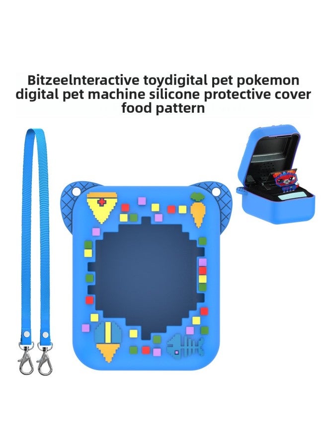 Loquat Bisi Genie BitzeeInteractive ToyDigital Pet Electronic Pet Machine Silicone Protective Cover-Product Color:C19 Lavender  - Image 2