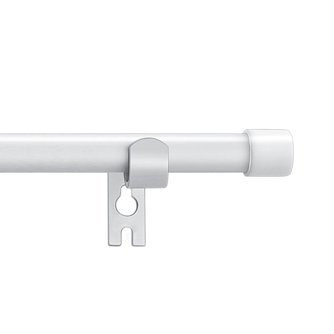 WHITE CURTAIN RODS FOR WINDOWS 30 TO 116 INCH58 INCH SMALL CURTAIN ROD SET WITH BRACKETS