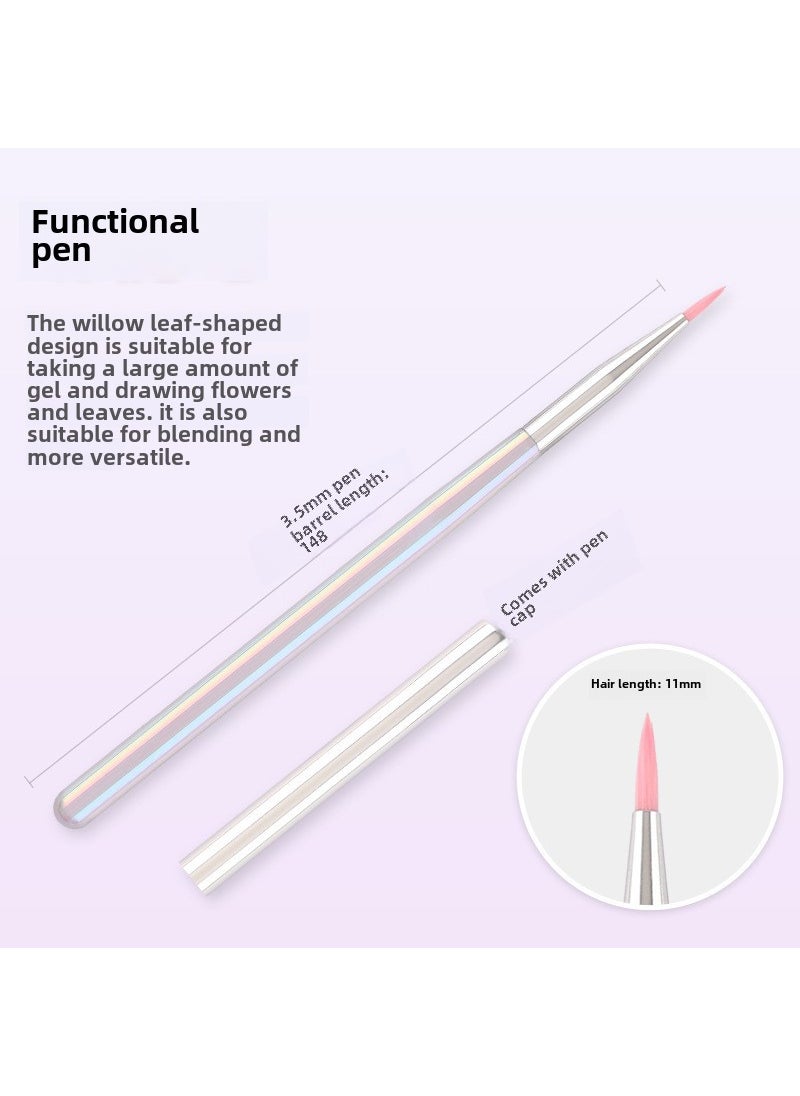 Generic - Candy-Colored Dream Glitter Nail Art Pen Fairy Pen - Image 1